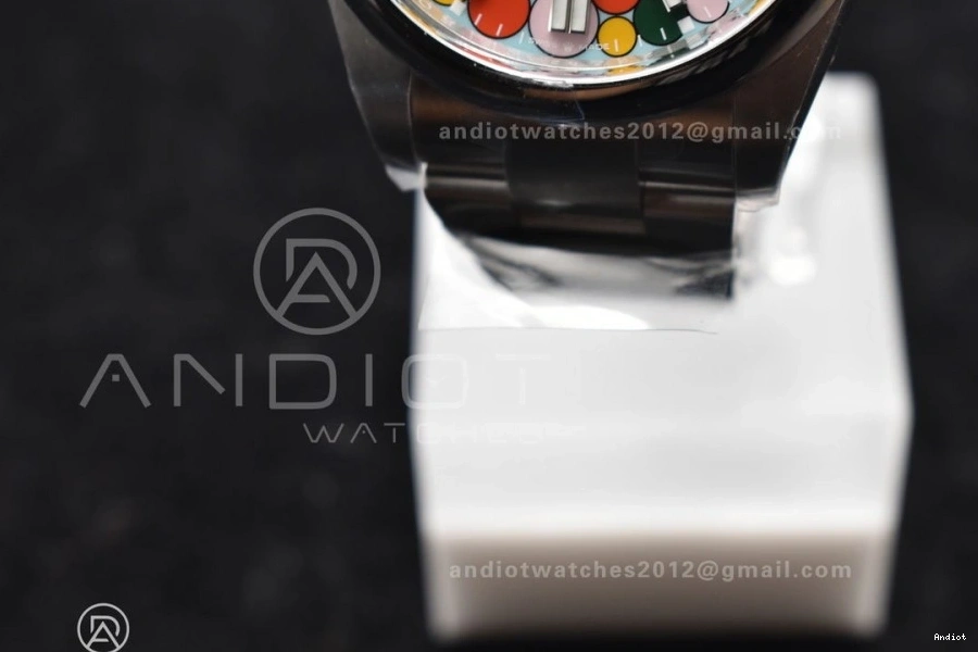 Clean 41mm Dial Best 124300 1:1 Celebration Edition VR3230 Perpetual 904L Oyster Steel 0410